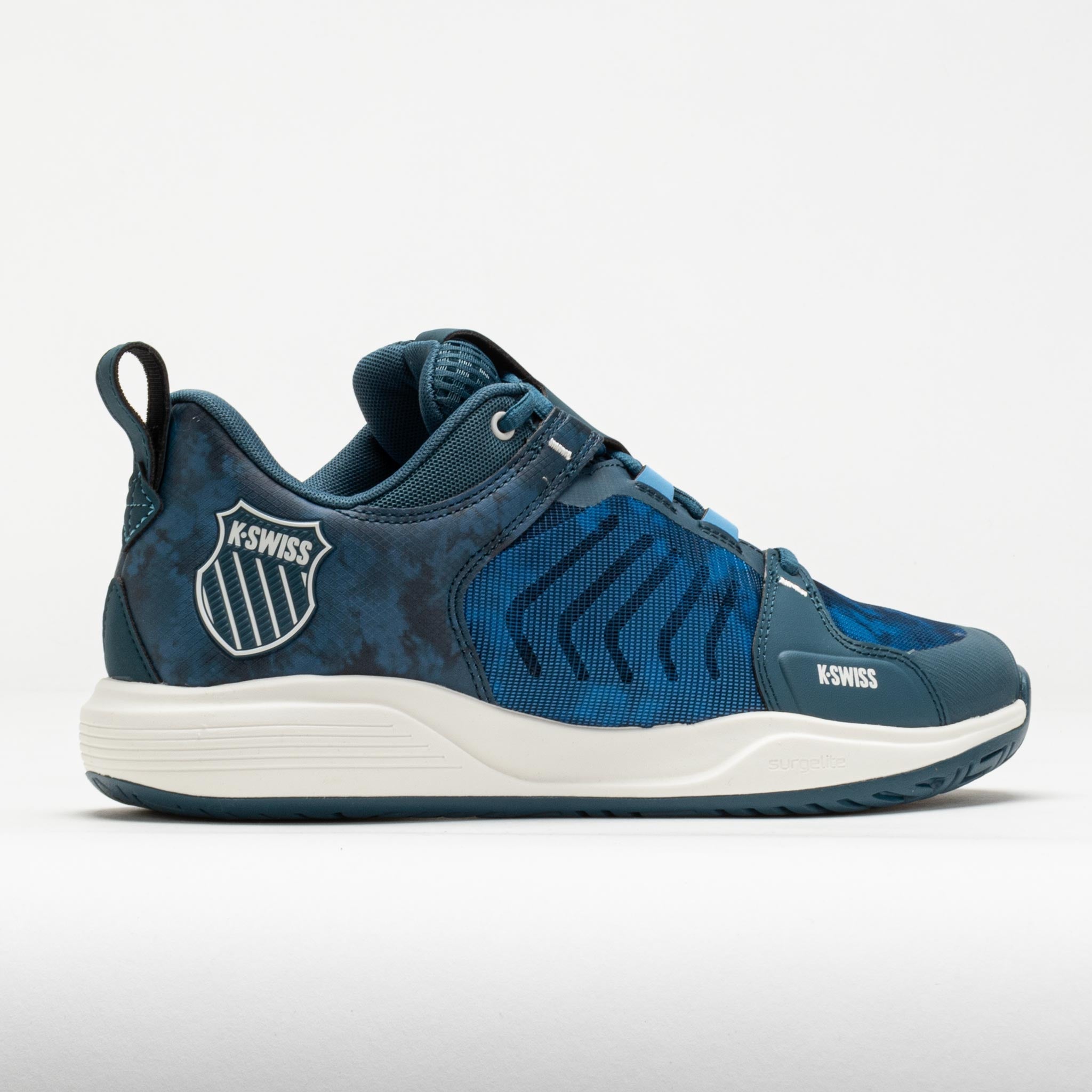 K-Swiss Ultrashot Team Men's  Indian Teal/Star White/Aqua Splash