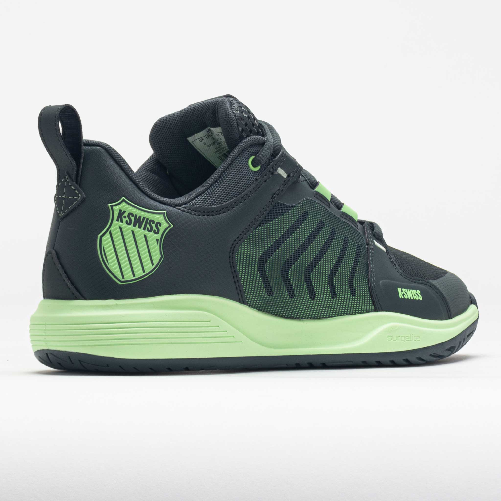 K-Swiss Ultrashot Team Men's  Urban Chic/Soft Neon Green