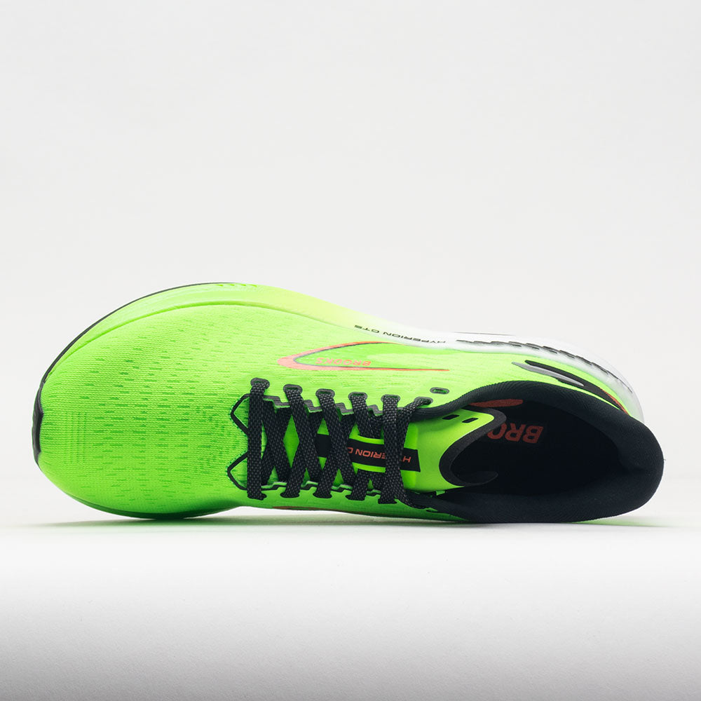 Brooks Hyperion GTS Men's  Green Gecko/Red Orange/White